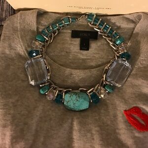 Vintage Turquoise and Silver Necklace